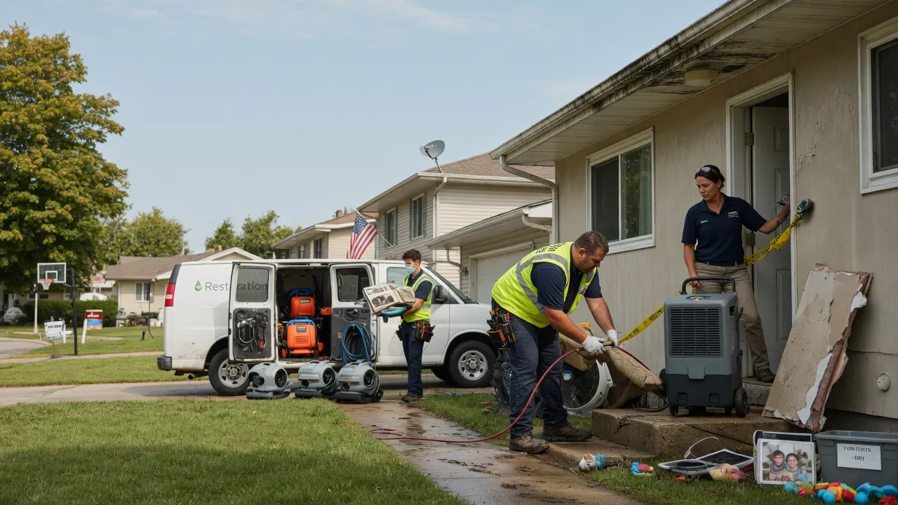 Water Damage Restoration in Bristol, RI near me
